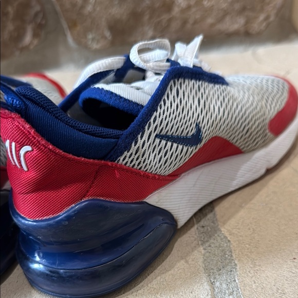 Nike kids Air Max Red and Blue Sneakers - Picture 10 of 12